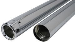 CUSTOM CYCLE ENGINEERING Fork Tubes - 39 mm - 31.50" - Ultra Chrome