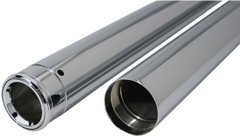 CUSTOM CYCLE ENGINEERING Fork Tubes - 39 mm - 24.25" - Ultra Chrome