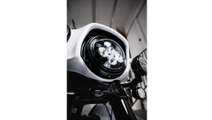 Custom Dynamics Shark Demon® 7” Round LED Headlight with Color Changing Backlight