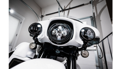 Custom Dynamics Shark Demon® 7” Round LED Headlight with Color Changing Backlight