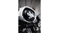 Custom Dynamics Shark Demon® 7” Round LED Headlight with Color Changing Backlight