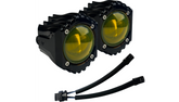 Custom Dynamics Shark Demon® High Performance LED Fog Lights - Selective Yellow - Harley-Davidson®