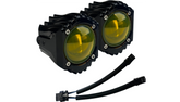 Custom Dynamics Shark Demon® High Performance LED Fog Lights - Selective Yellow - Harley-Davidson®
