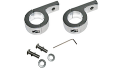 Custom Dynamics P-Clamp Mounts - Mount - Fog Light - Chrome - Harley-Davidson®