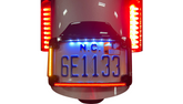Custom Dynamics License Plate Frame - LED - Black