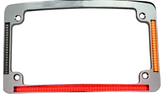 Custom Dynamics License Plate Frame - LED - Chrome