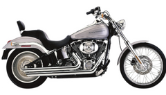 Cobra USA Speedster Slashdown Exhaust - '12-'17 Softail