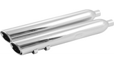 Cobra USA 909 Uppercut Mufflers for '95-'16 FL - Chrome