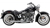 Cobra USA El Diablo Exhaust - Chrome - '12-'17 Softail