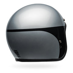 Bell Helmets Custom 500 Chassis Gloss Silver/Black Helmets