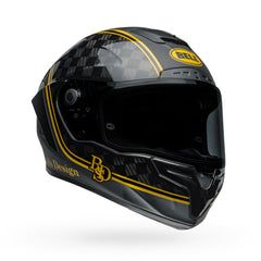 Bell Helmets Race Star Dlx Flex Rsd Player Matte/Gloss Black/Gold Helmets