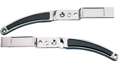 Drag Specialties Rear Fender Strut - Stock-Style - Chrome/Black - XL