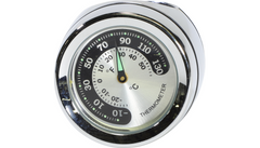 Drag Specialties Handlebar Mount Thermometer - Chrome - For 1" Bar