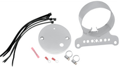 Drag Specialties Single Gauge Bracket - Chrome