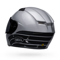 Bell Helmets Qualifier Dlx Mips Ace-4 Gloss Gray/Charcoal Helmets