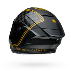 Bell Helmets Race Star Dlx Flex Rsd Player Matte/Gloss Black/Gold Helmets