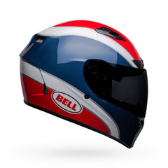 Bell Helmets Qualifier Dlx Mips Classic Gloss Navy/Red Helmets