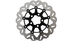 GBRAKES Wave® Brake Rotor - Rear - Black Carrier