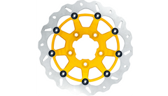 GBRAKES Oversize Wave® Brake Rotor - Front - 13" - Narrow Band - Gold