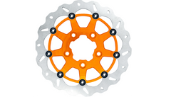 GBRAKES Oversize Wave® Brake Rotor - Front - 13" - Narrow Band - Orange