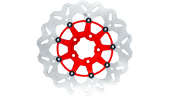 GBRAKESOversize Wave® Brake Rotor - Front - 12.5" - Red