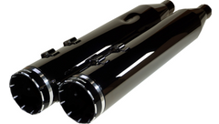 Khrome Werks 4-1/2" Hp-Plus® Slip-On Mufflers - Eclipse® With Tracer Tip