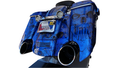 Khrome Werks 4-1/2" Hp-Plus® Slip-On Mufflers - Black With Edge - Touring