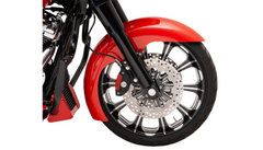 Klock Werks Hugger Series Front Fender with Mounting Blocks for Softail/Dyna
