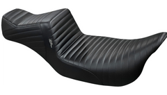 Le Pera Tailwhip Daddy Long Legs Seat - Pleated - Black - Touring '08-'23