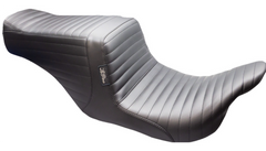 Le Pera Tailwhip Up Front Seat - Pleated - Black - FL '08-'24