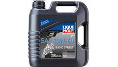 Liqui Moly Basic Street 4T Oil - 10W-40 - 4 Liters