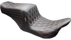 Le Pera Tailwhip Up Front Seat - Double Diamond w/ Chestnut Thread - FL '08-'24