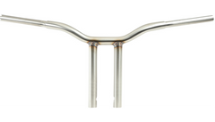 LA CHOPPERS Kage Fighter Welded Straight-Riser Handlebar - One Piece - 14" - Stainless Steel