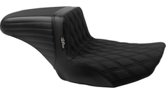 Le Pera Kickflip Seat - Double Diamond Stitch w/ Gripp Tape - FLH/FLT '23-'25