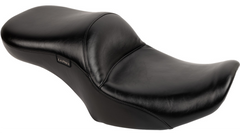 Le Pera Maverick Seat - without Backrest - Smooth - Black - Black - FLH/FLT '23-'25