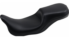 Le Pera Outcast Daddy Long Legs Seat - 2-Up - w/o Backrest - Smooth - Black - FL '08-'23