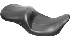 Le Pera Maverick Seat - without Backrest - HR Black Carbon Fiber Inlay - Black - FL '08-'23