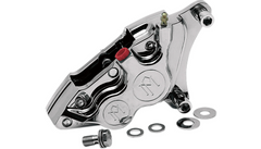Performance Machine Caliper - Front Left - Chrome - 84-99 Harley-Davidson