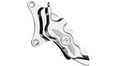 Performance Machine 6 Piston Caliper - 13" - Front Left - Chrome