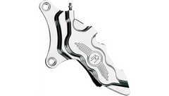 Performance Machine 6 Piston Caliper - 13" - Front Left - Chrome