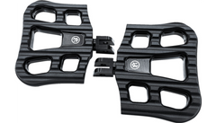 Performance Machine Drifter Floorboards - Rider - Black Ops - FL