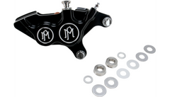 Performance Machine 4-Piston Caliper - Front Right - Contrast Cut™ - 11.5"