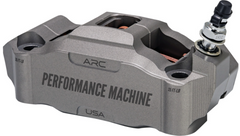 PERFORMANCE MACHINE Radial Mount Caliper - Front Right - Gunmetal Gray