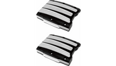 Performance Machine Rocker Box Cover - Scalloped - Contrast Cut - Twin Cam