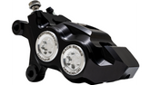 Performance Machine Caliper - 137 X 4B - Left - Black Anodized with Clear Bore Caps