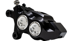Performance Machine Caliper - 137 X 4B - Left - Black Anodized with Clear Bore Caps