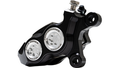 Performance Machine Caliper - 137 X 4B - Right - Black Anodized with Clear Bore Caps