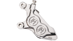 PERFORMANCE MACHINE 4-Piston Caliper - Chrome - Left Front