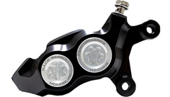 Performance Machine Caliper - 137 X 4B - Right - Black Anodized with Clear Bore Caps