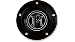 Performance Machine Ignition Cover - Scalloped - 5 Hole - Contrast Cut™ - Twin Cam
